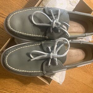 G H Bass Hampton Core 2 Grey Deck Shoes